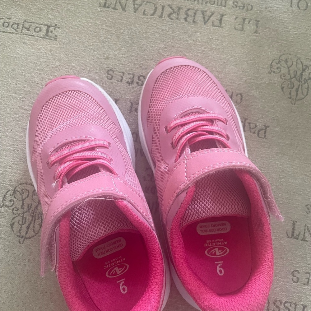 Kids Pink Athletic Shoes - Picture 4 of 4